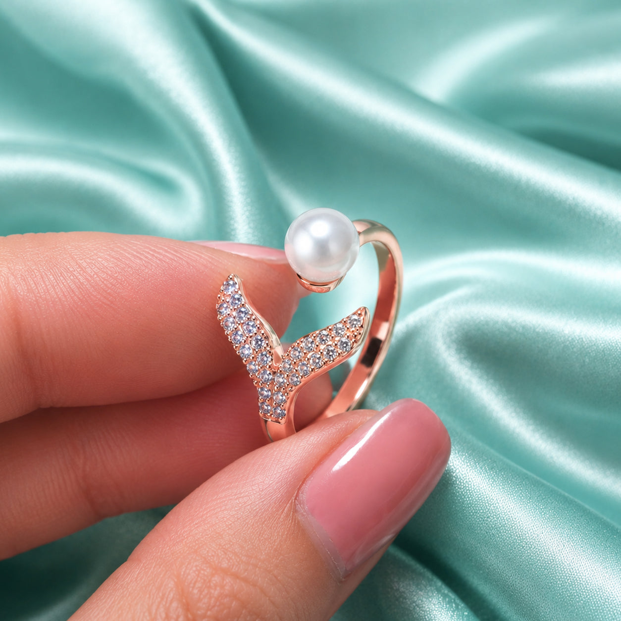 The "Ariel" Pearl Ring