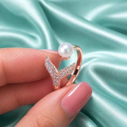The "Ariel" Pearl Ring