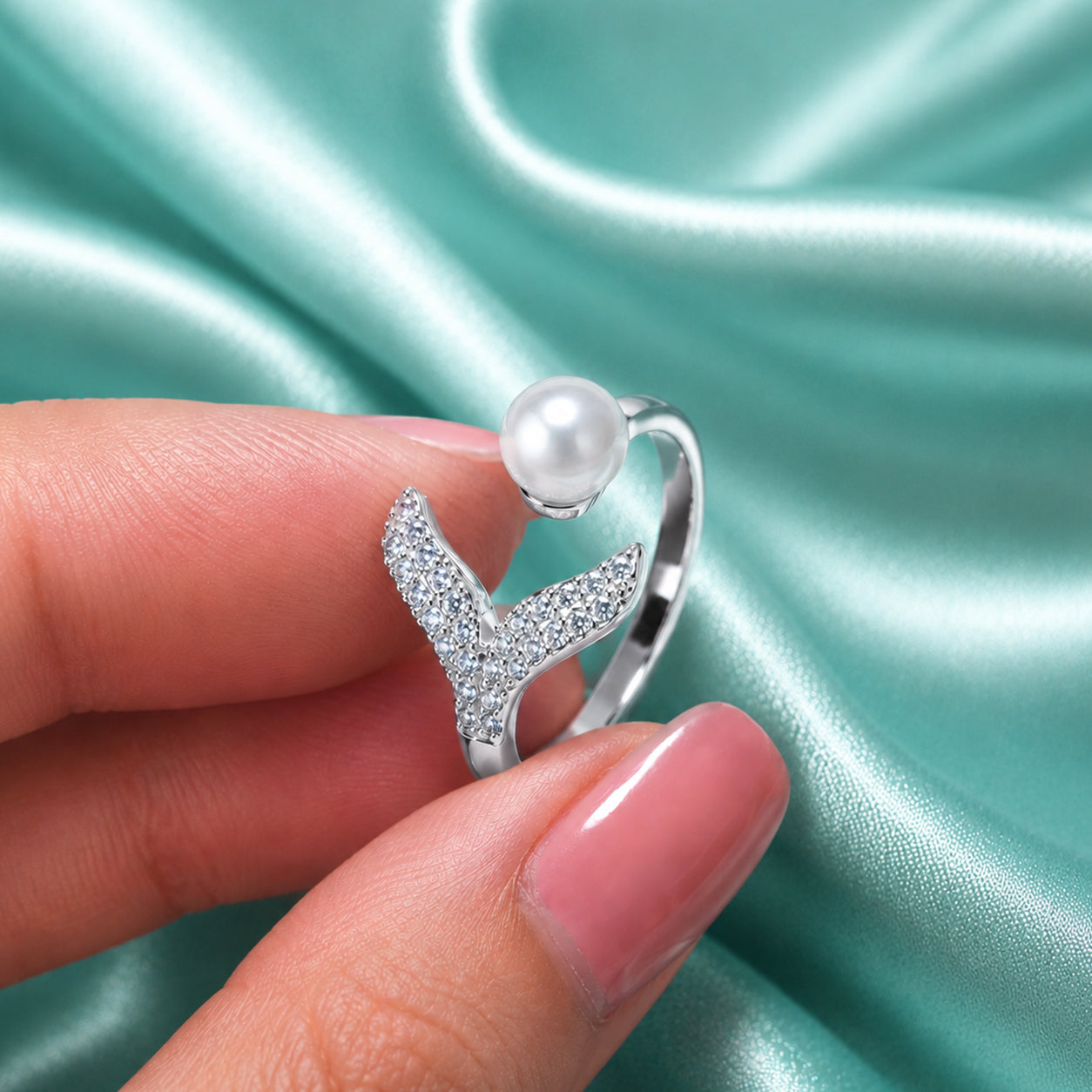 The "Ariel" Pearl Ring
