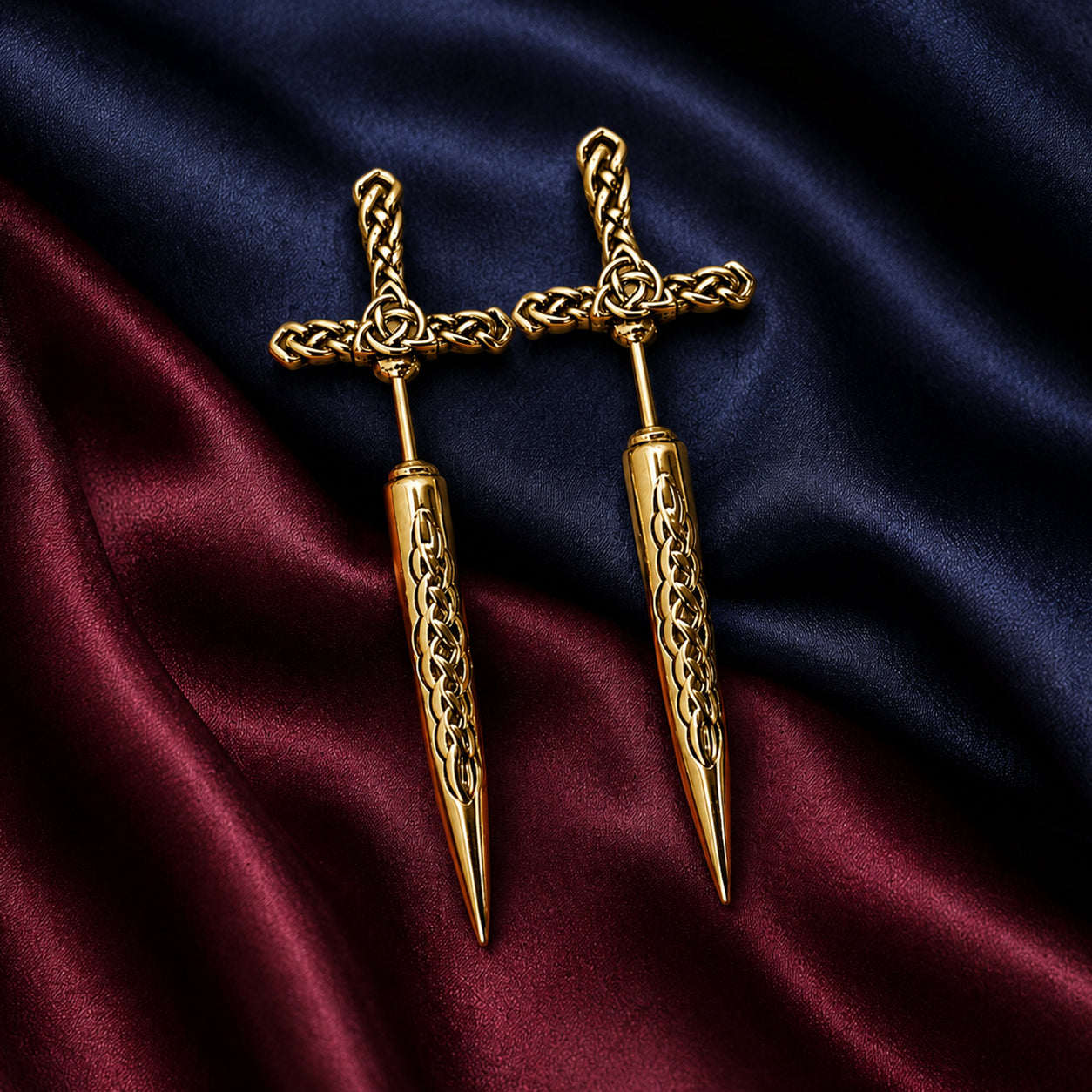 Mulan Sword Earrings
