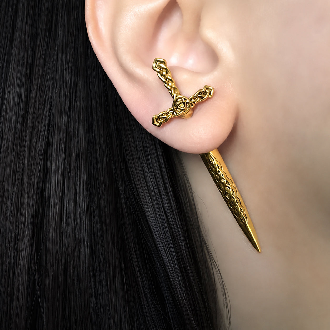 Mulan Sword Earrings