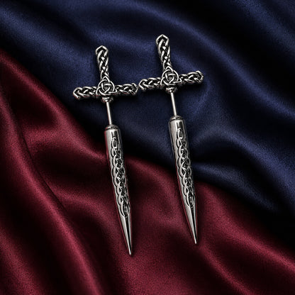 Mulan Sword Earrings