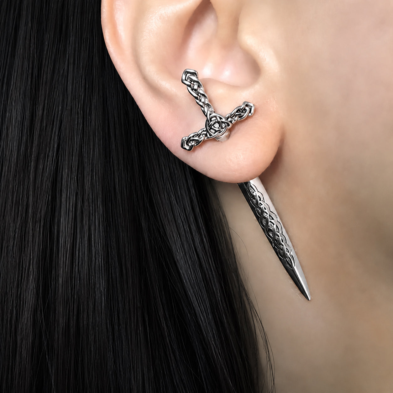 Mulan Sword Earrings
