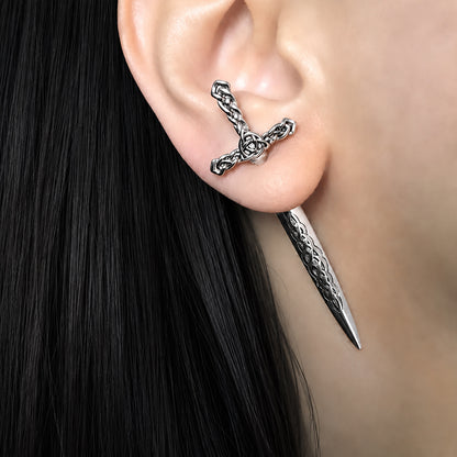 Mulan Sword Earrings