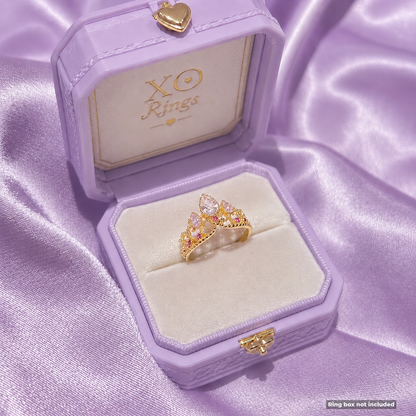 The "Rapunzel" Crown Ring