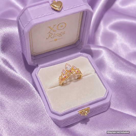 The "Rapunzel" Crown Ring