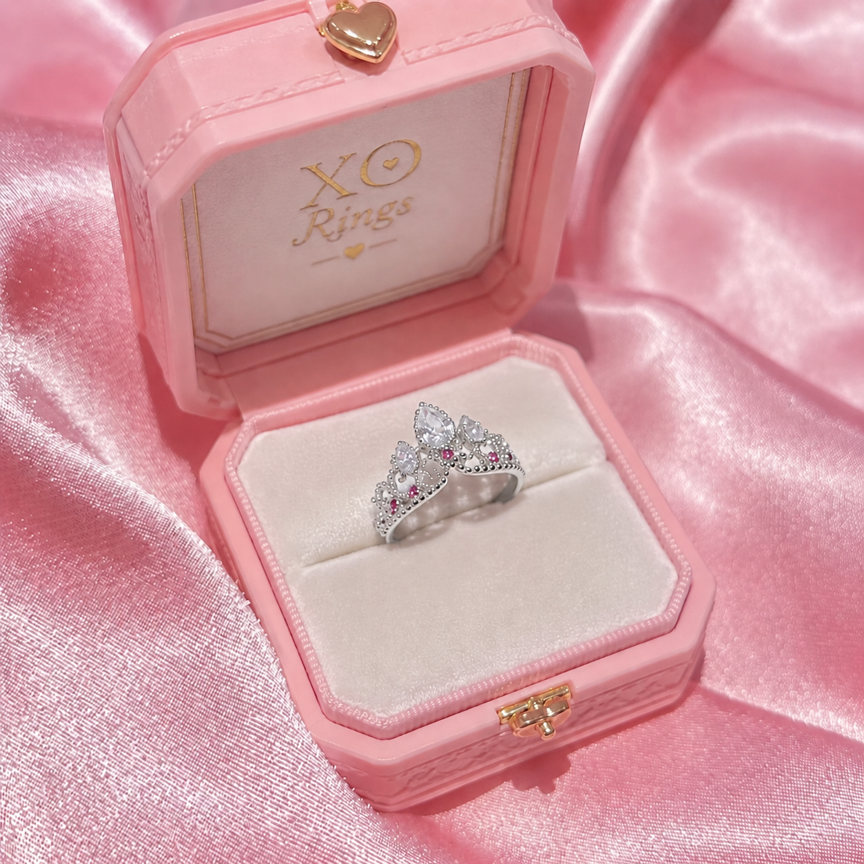 The "Rapunzel" Crown Ring
