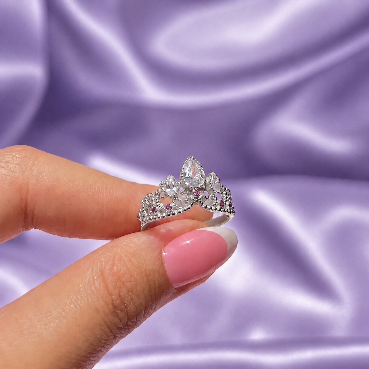 The "Rapunzel" Crown Ring