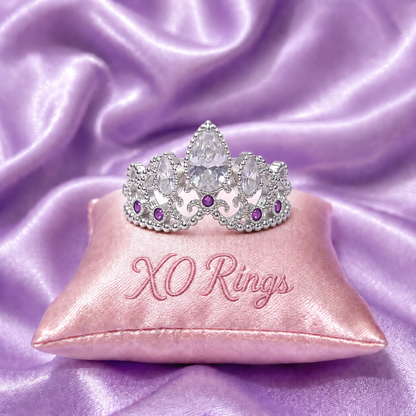 The "Rapunzel" Crown Ring