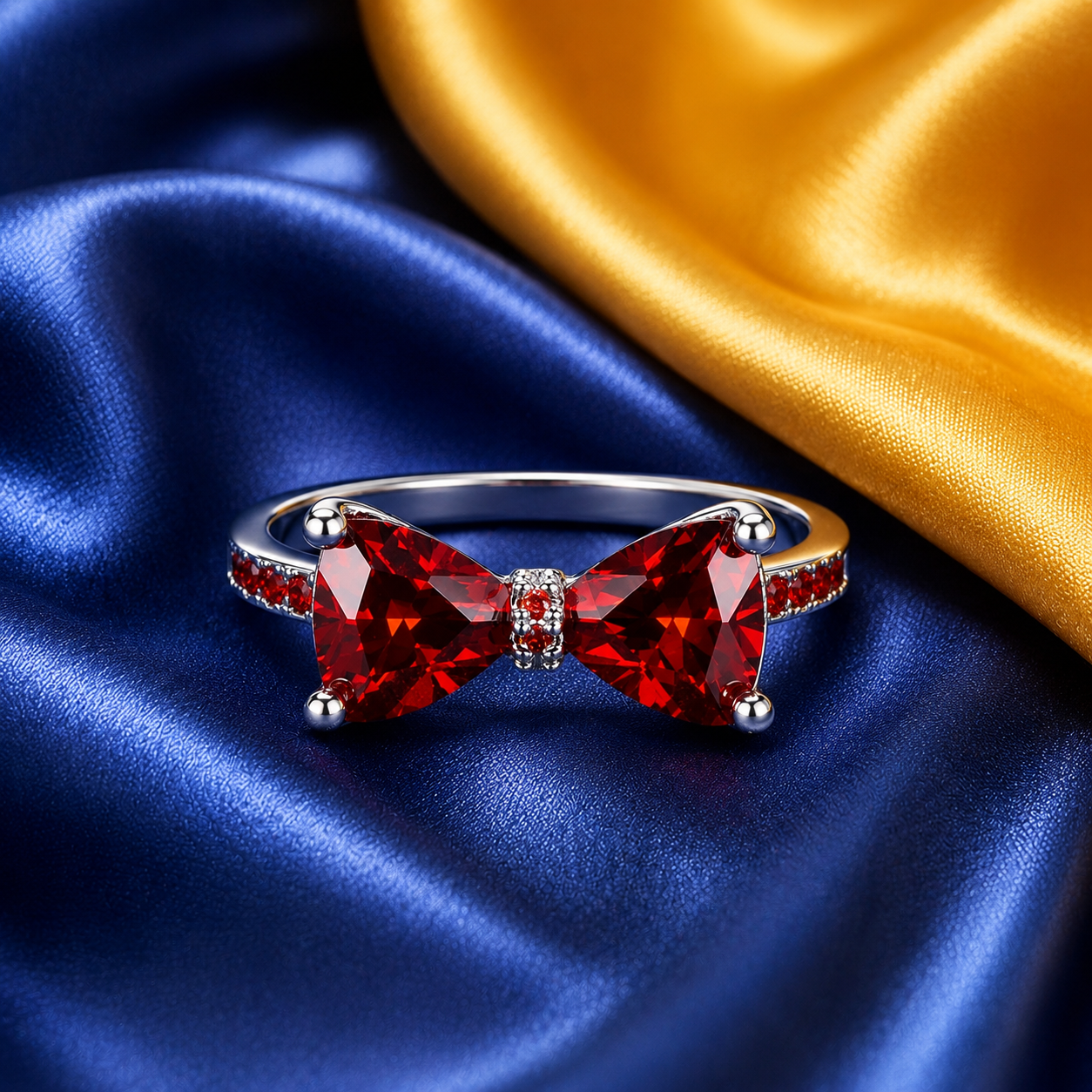 The "Snow White" Bow Ring 2