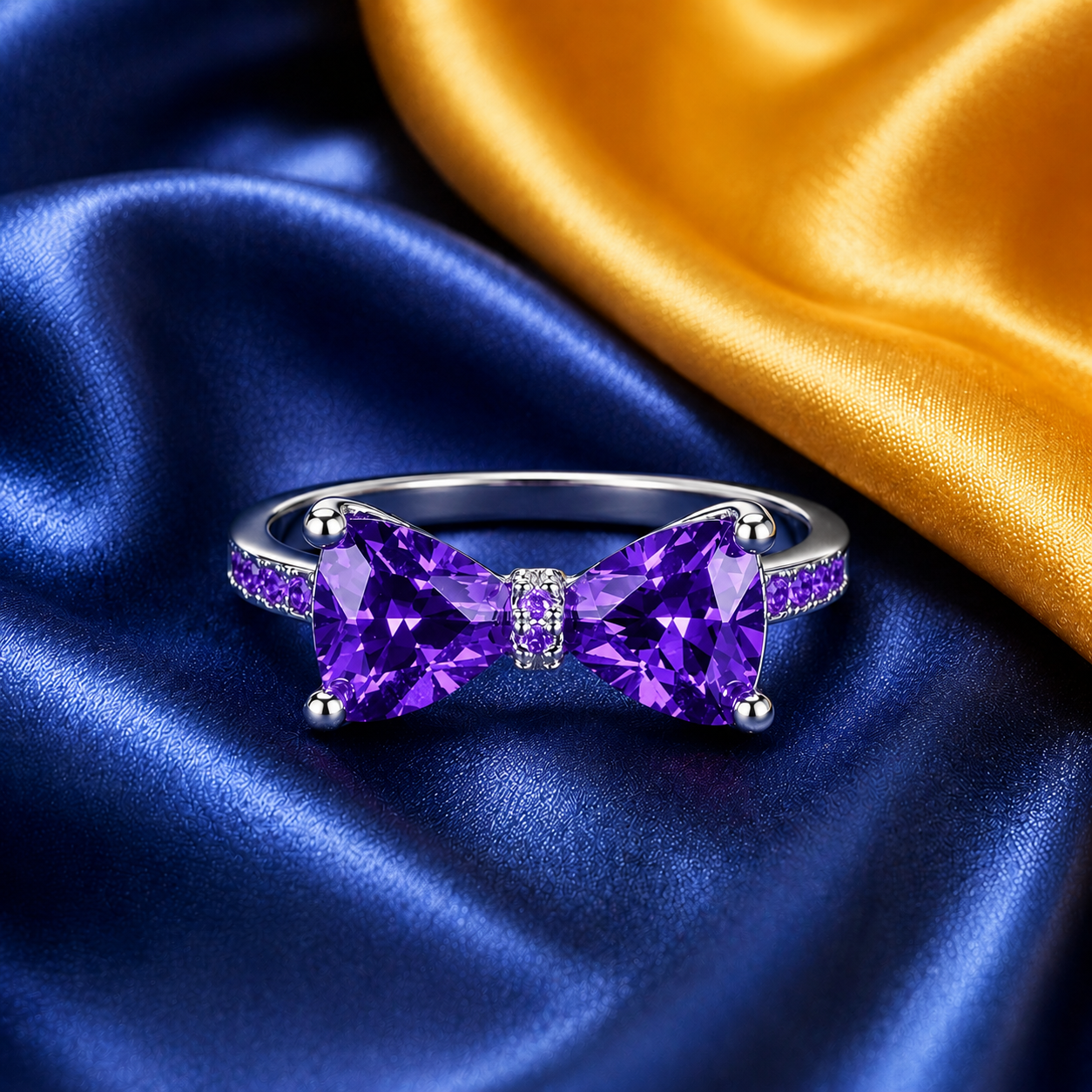 The "Snow White" Bow Ring 2