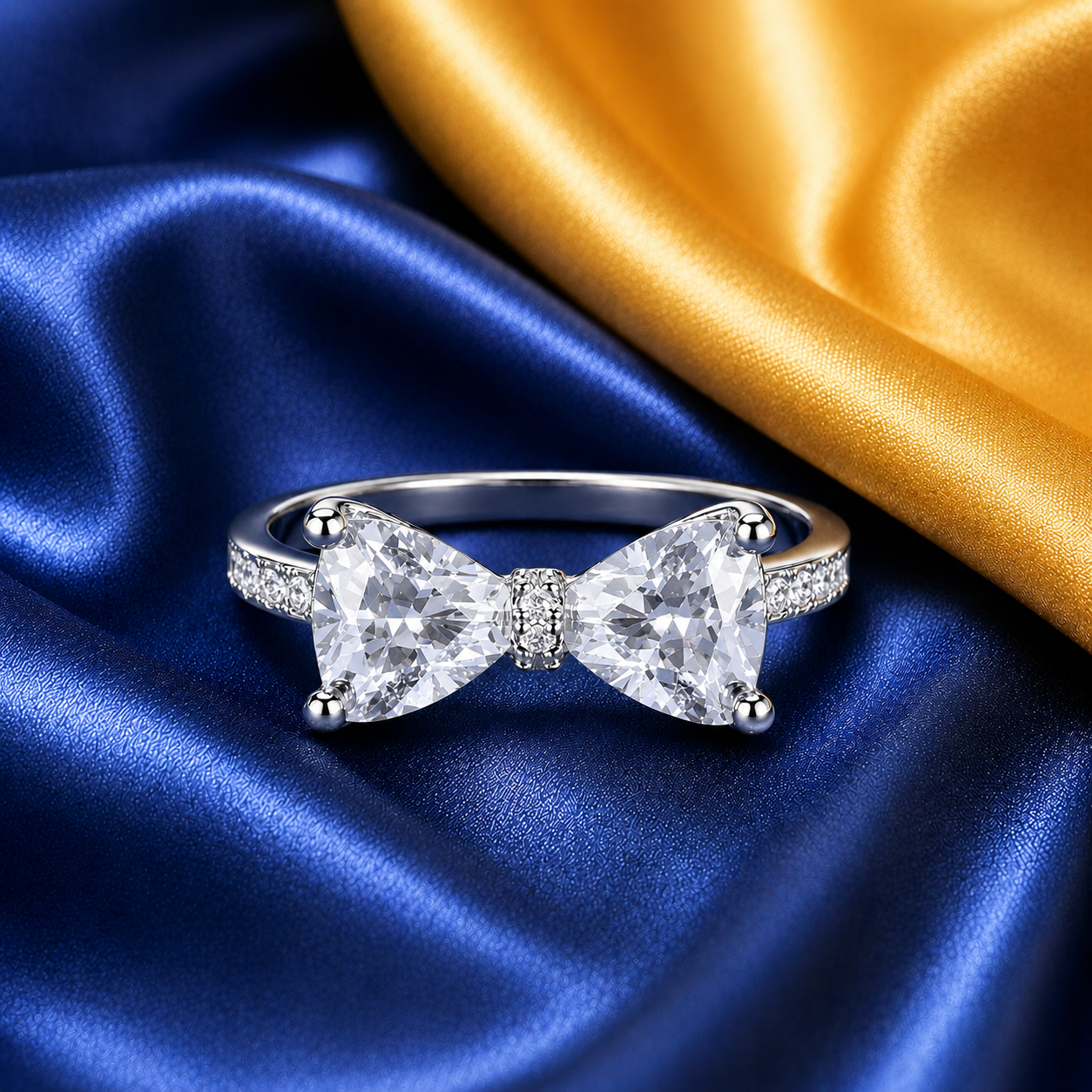 The "Snow White" Bow Ring 2