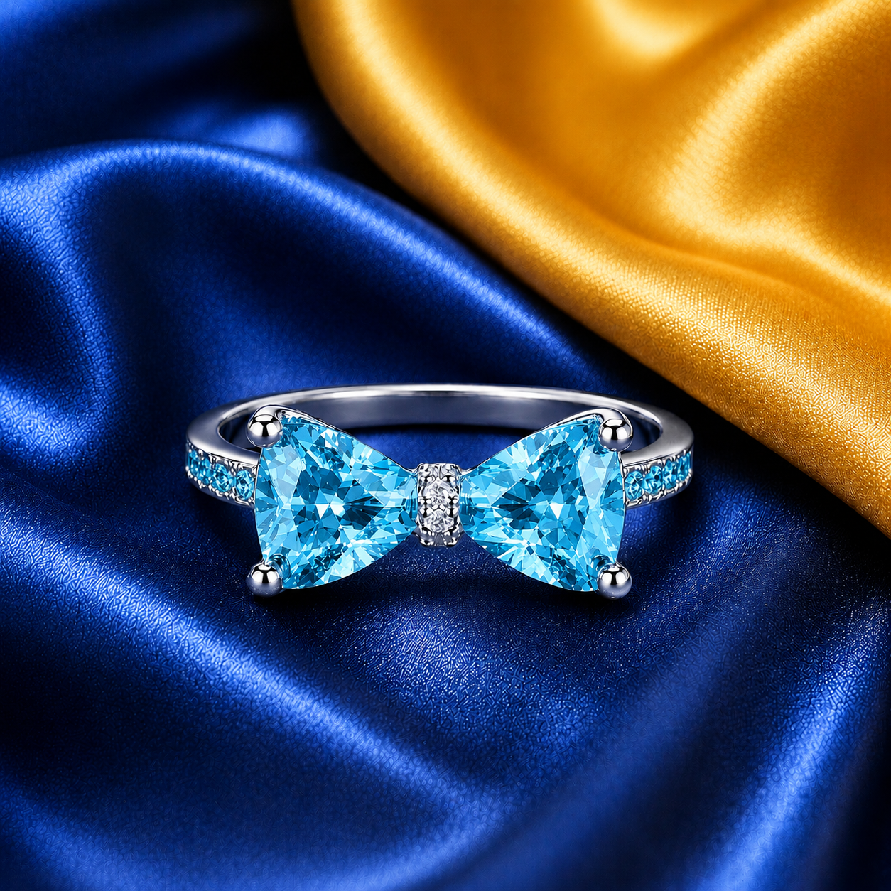 The "Snow White" Bow Ring 2