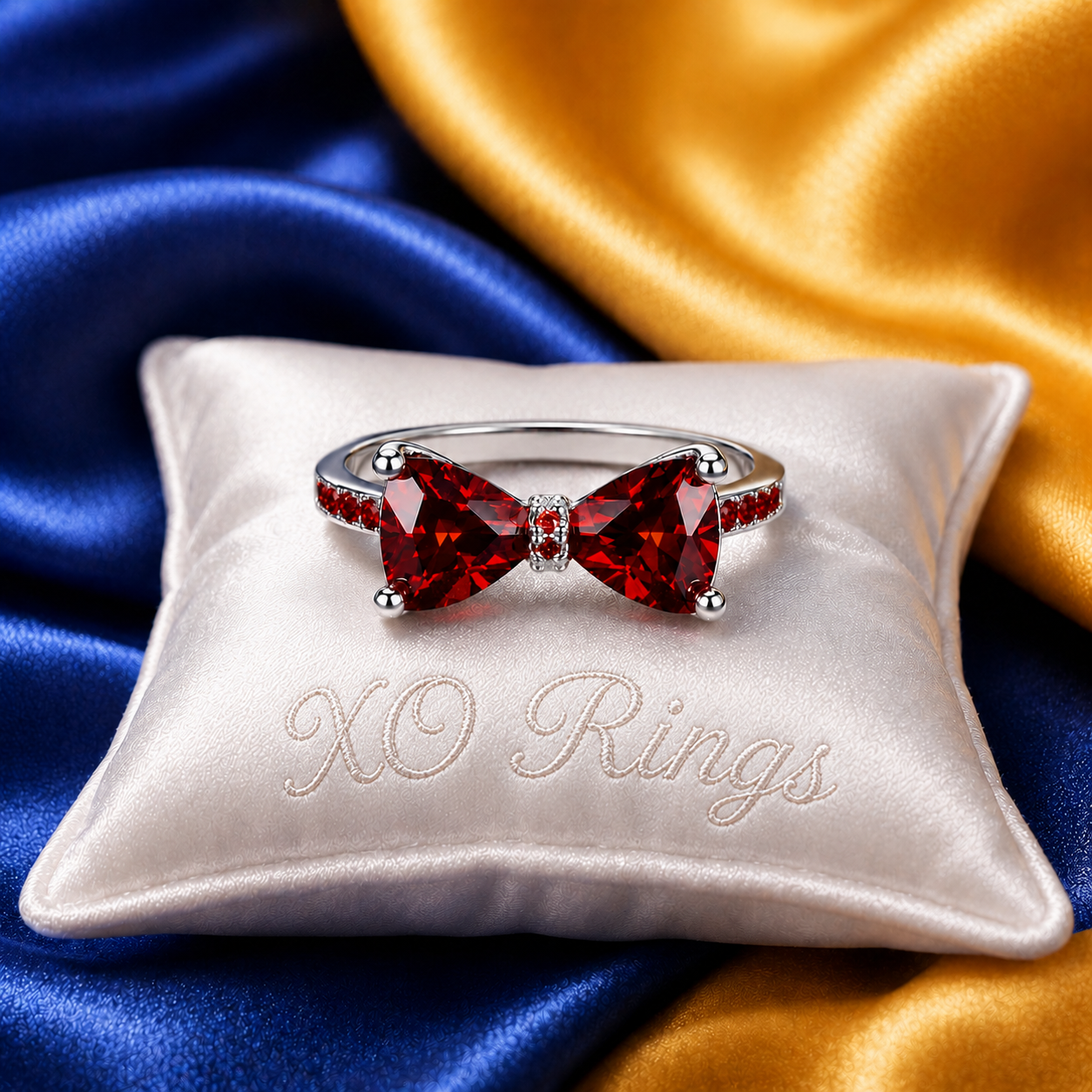 The "Snow White" Bow Ring 2