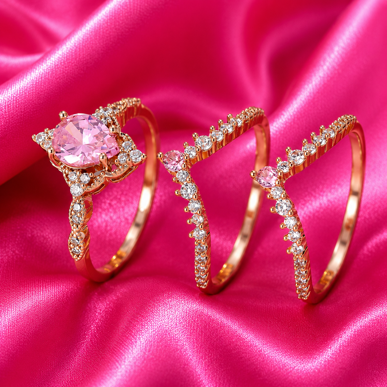 The "Aurora" Crown Ring