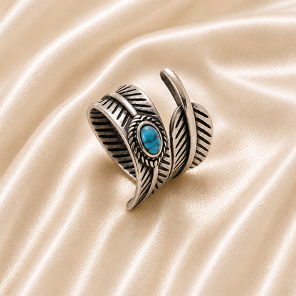 The "Pocahontas" Feather Ring